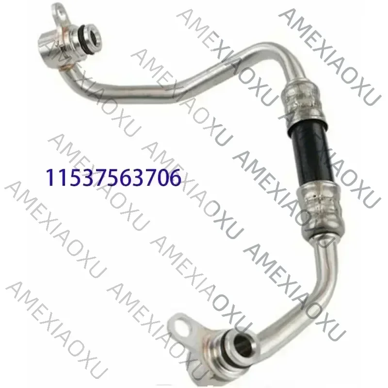 

ДЛЯ BMW E71 X6 N54 турбокомпрессор двигателя, масляная смазка, трубопровод OEM 11537563706 11537563707