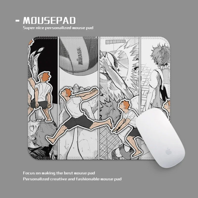 Anime Haikyuu!! Cosplay Mouse Pad Office Home Student Lockrand Thicken Antiskid Halloween Xmas Gift Trumpet General Placemat