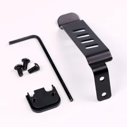 Cintura Grampo Belt Clip com Montagem Acessório, Grande Opção Coldre, Instalação DIY simples, Grande