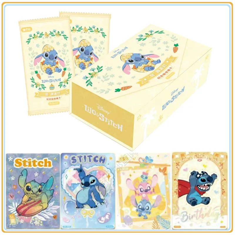 boite-de-boosters-de-cartes-a-collectionner-disney-lilo-stitch-«-fete-de-paques-»-cartes-a-echanger-officielles-sur-le-theme-de-stitch-angel-sur-le-surf-et-autres-themes-mignons