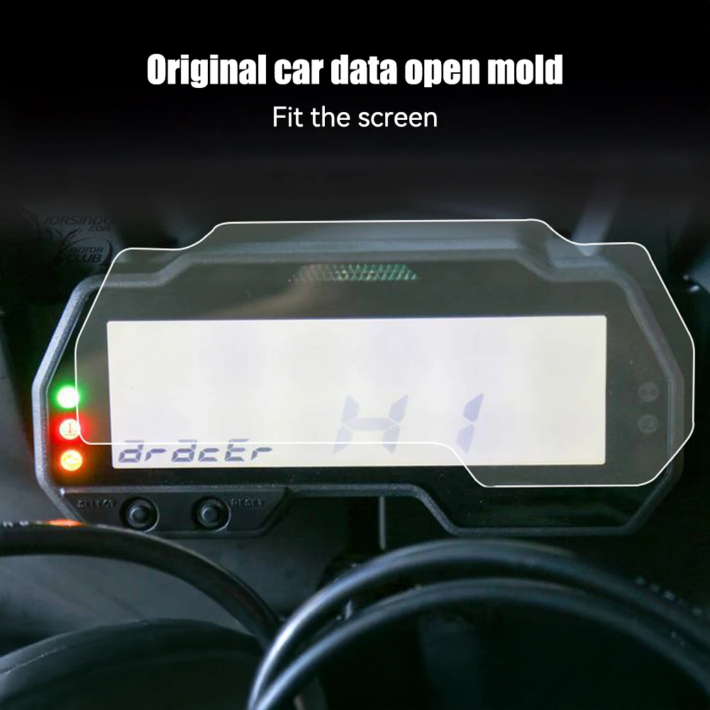 TPU Kratzschutz Film Motorrad Dashboard Screen Protector Abdeckung Für Yamaha R15 V3 17-20 MT-15 18-20 Motorrad Teil – Detail 3