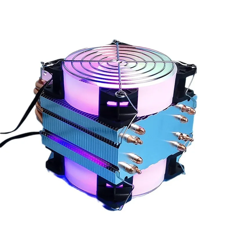 For Single Tower Pure Copper Six Heat Pipes, Fish Tank Radiator COB Electronic 12706 Refrigeration Sheet