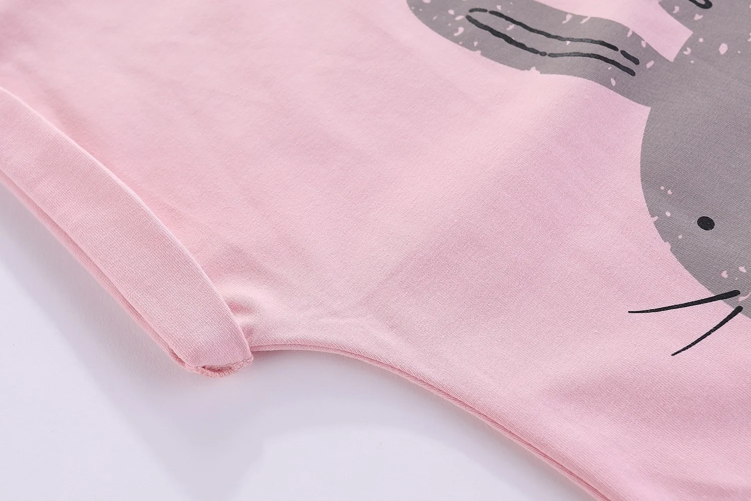 Mudkingdom الفتيات قصيرة الأكمام التي شيرت لفتاة صغيرة أرنب الأرنب الطباعة تيز الصيف تي شيرت الملابس القطنية بلايز عادية