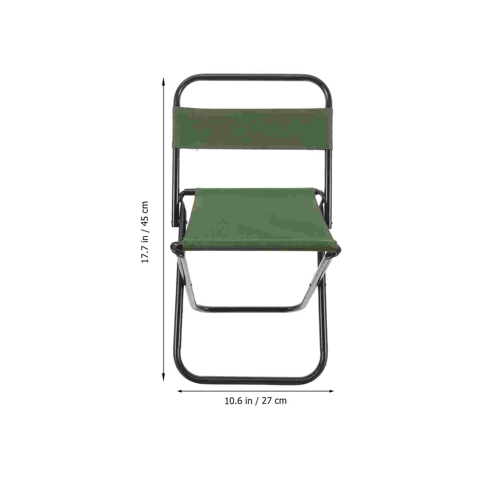 Outdoor Camping Folding Chair Table Heavy Duty Chair Beach for Adults Small Portable Cloth outside Foldable