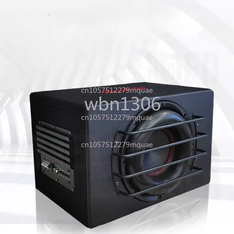 Car Subwoofer 10 Inch Dual Magnetic Double Voice Coil Speaker Car 12V Active Audio Modified Heavy Bass High Power