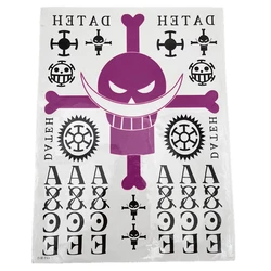 Anime Portgas · D · Ace Cosplay Waterdichte Nep Tatoeage Halloween Terug Skelet Arm Tattoo Stickers Maskerade Prop