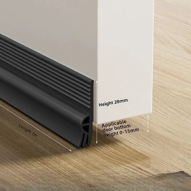 TPE 도어 바닥 씰링 스트립 특수 공기 누출 스트립 도어 바람막이 아래쪽의 하부 앞 유리 스트립 고무 스트립
