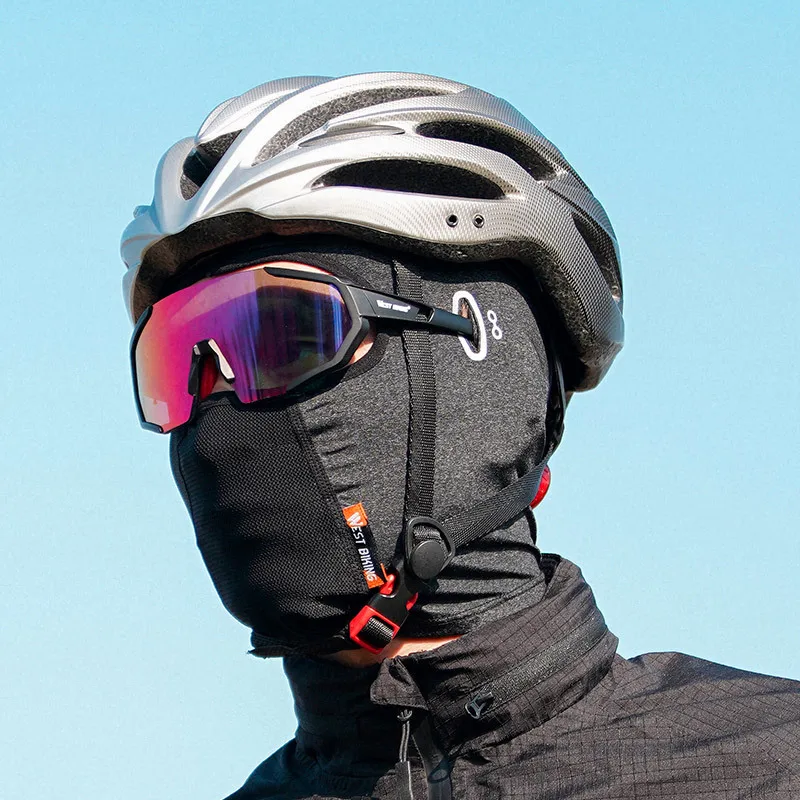 Cagoule de cyclisme d'hiver, masque facial, doublure de casque de moto, vélo, équitation, équipement de sauna, respirant, chaud, coupe-vent, vêtements de sport, chapeau