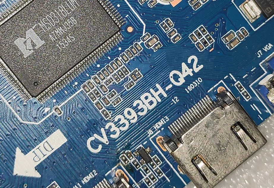 شحن مجاني! CV3393BH-Q42 ثلاثة في واحد اللوحة الأم التلفزيون 56-80 فولت 400MA