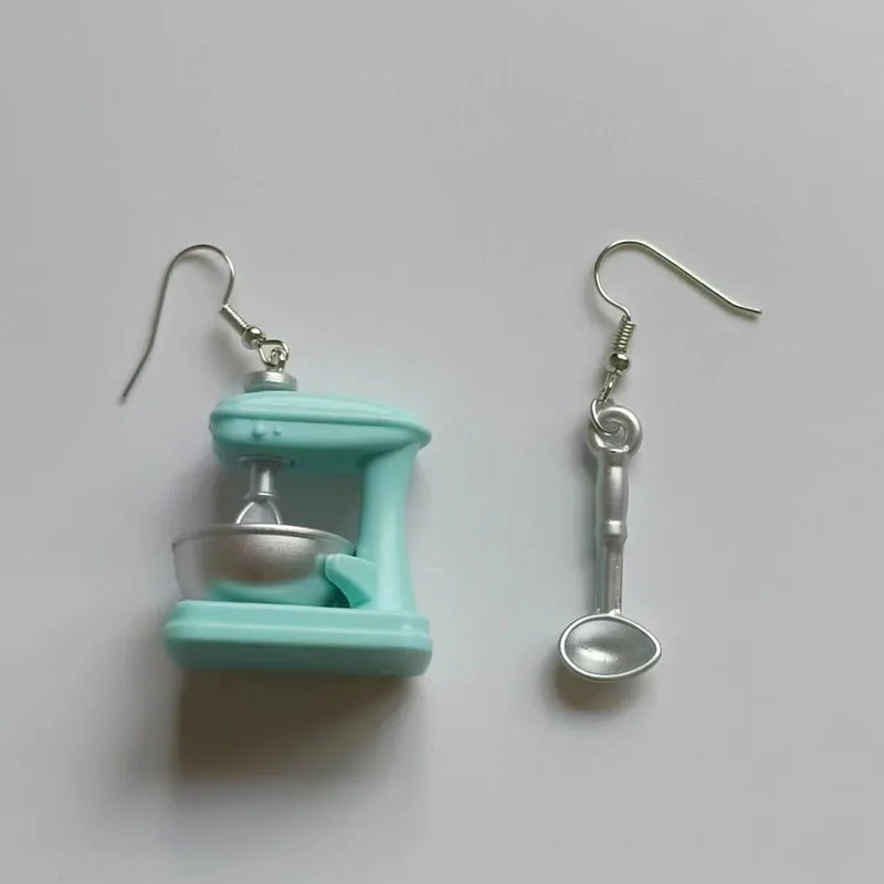 Cake Mixer Earrings Kitchen Mixer Baker Earrings Gift Stand Mixer y2k 2000s