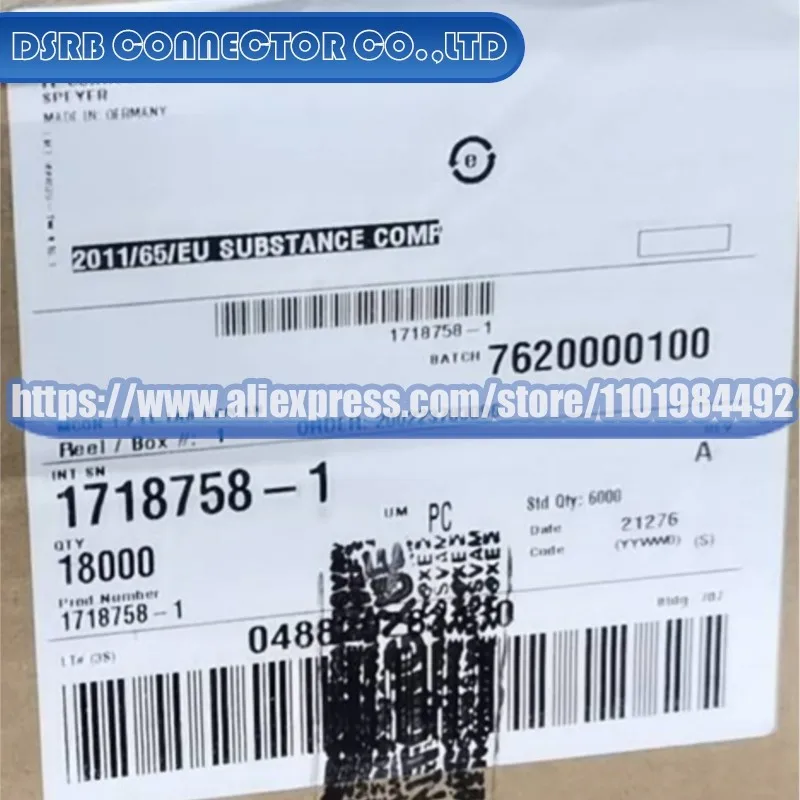 

200pcs/lot 1718758-1 172165-1 172748-2 1743283-1 175265-1 177898-1 179228-8 connector new original