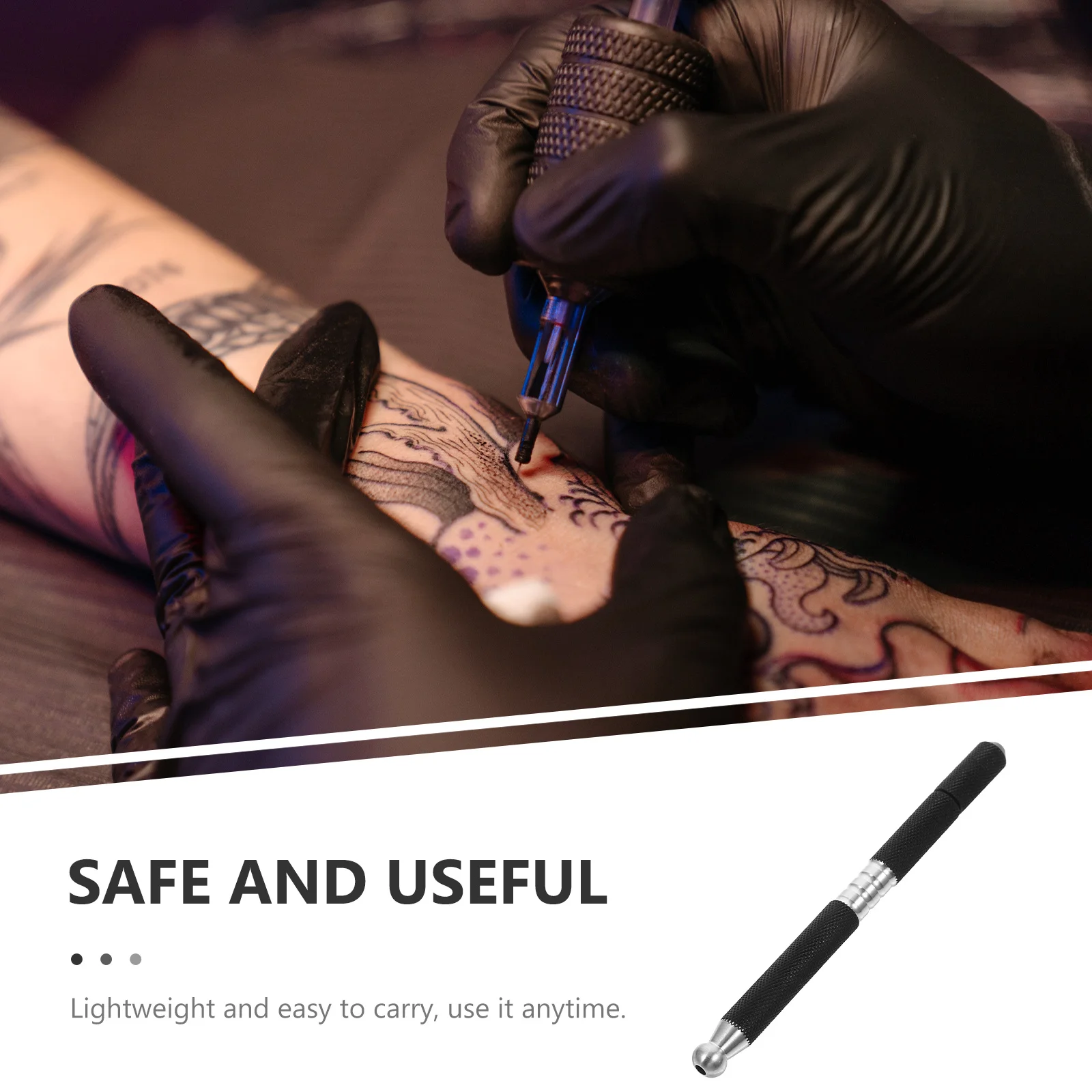 قلم الوشم الجلد متعدد الوظائف أداة الرسم والطلاء مادة آمنة طويلة الأمد الدقة الوشم خربش