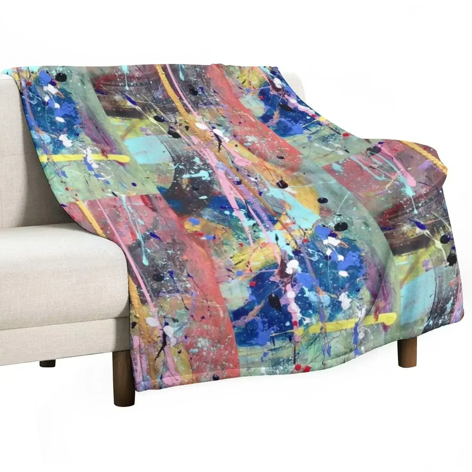 One tree river Throw Blanket Soft Big Comforter Furrys Travel Summer Quilt Blankets