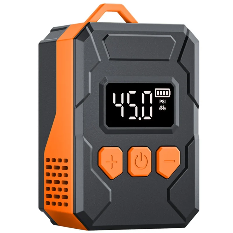

High Quality 150PSI Mini Bike Pump With Digital Pressure Gauge, Bicycle Tire Inflator Auto Stop Function Air Pump