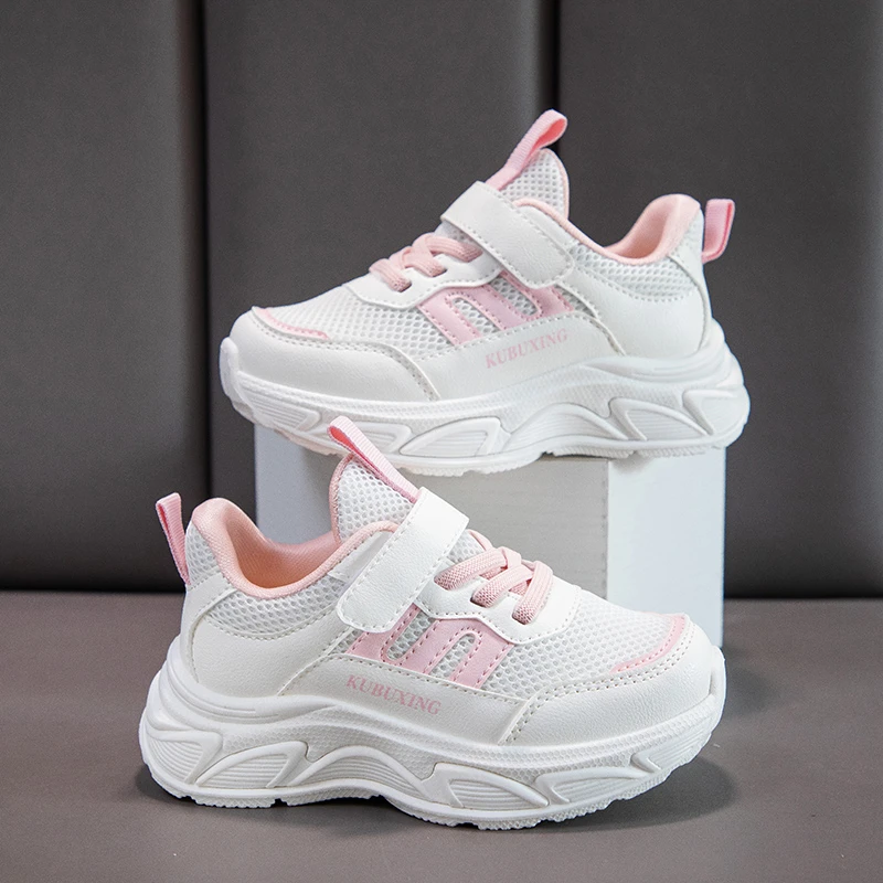 

Fashion Children Shoes Girls Sneaker 4 To 10 Years Breathable Comfortable Kids School Casual Sneaker Tennis Sports Shoe for Girl