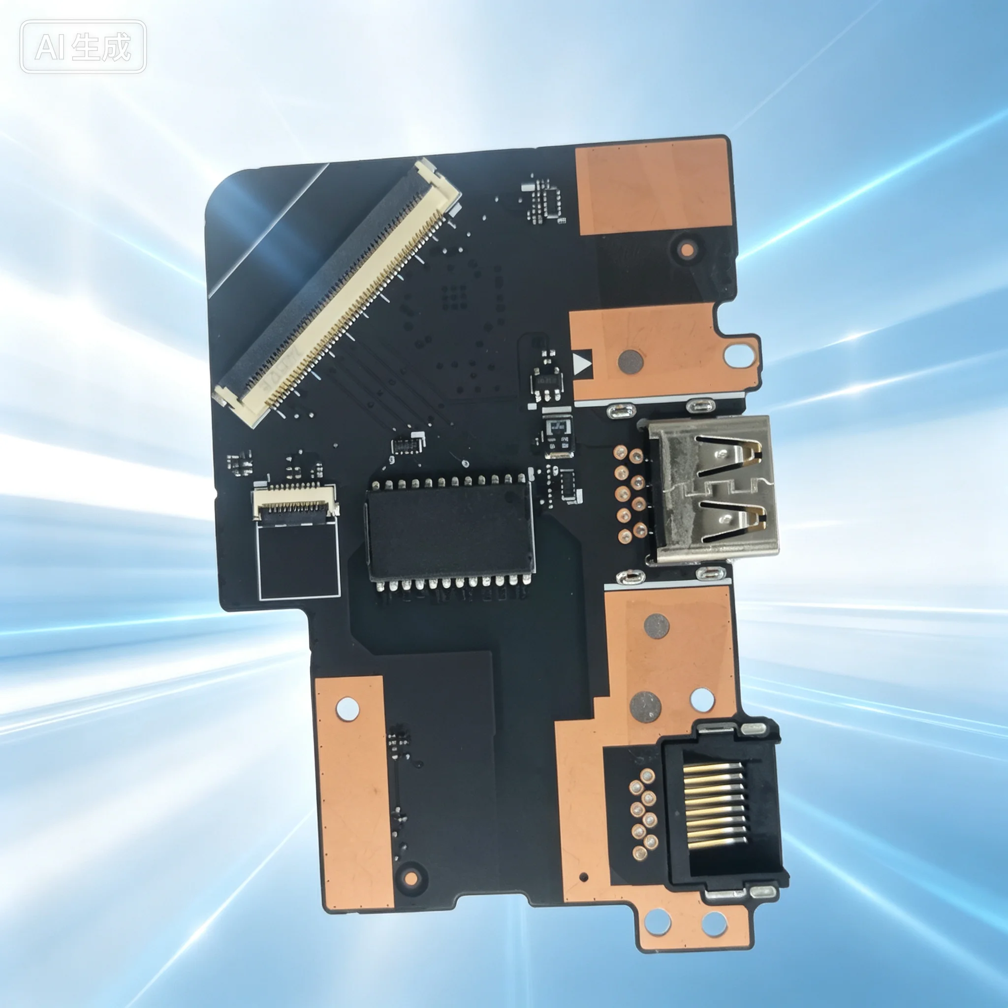 Switch Board for Lenovo ThinkPad T16 P16s Gen4 USB LAN Sub Board 5C51R91738