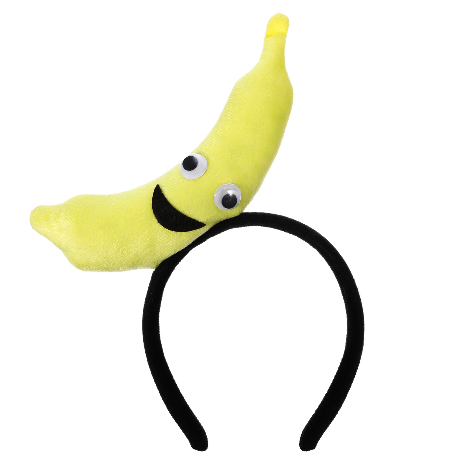 Halloween Toddler Braid Headband Banana Hats Inflatable Costume Performance Hair Hoop