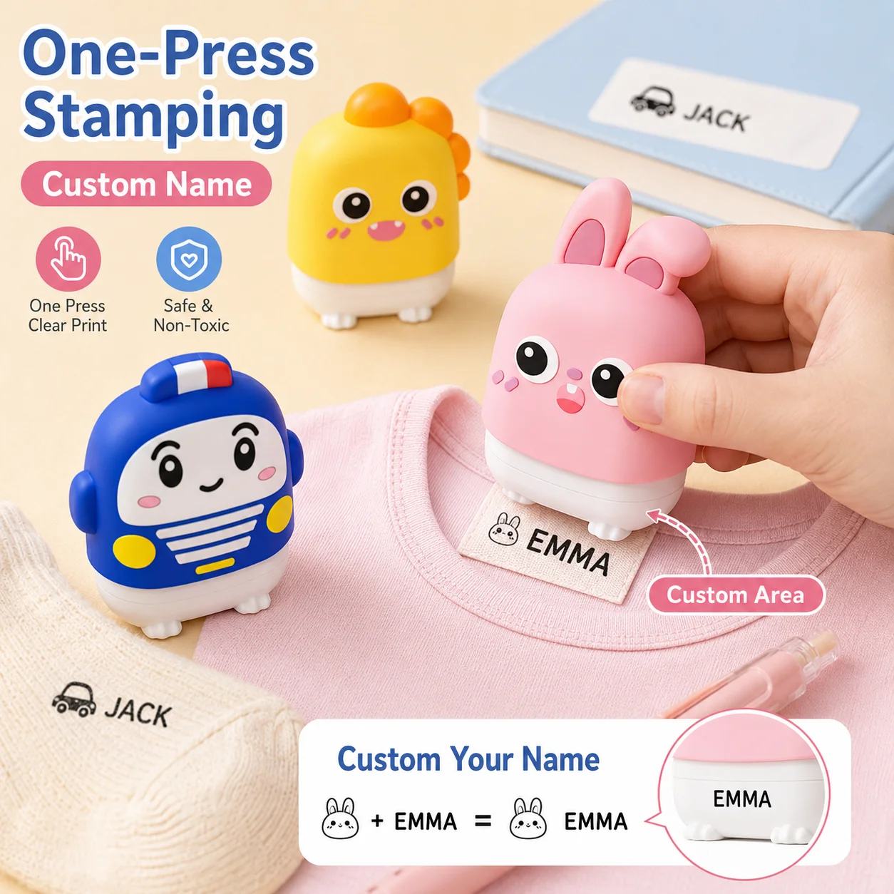 Tampon nominatif personnalisab - Self Inking Stamp avis et prix