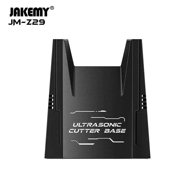 JAKEMY Professional Plastic Ultrasonic Cutter Holder Base Support with Horizontal/Vertical Placement for Precision Cutting Knife