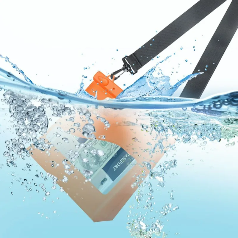 

Водонепроницаемая сумка для мобильного телефона, пляжная водонепроницаемая сумка, сумка-портфель для хранения, водонепроницаемое снаряжение для снорклинга и плавания