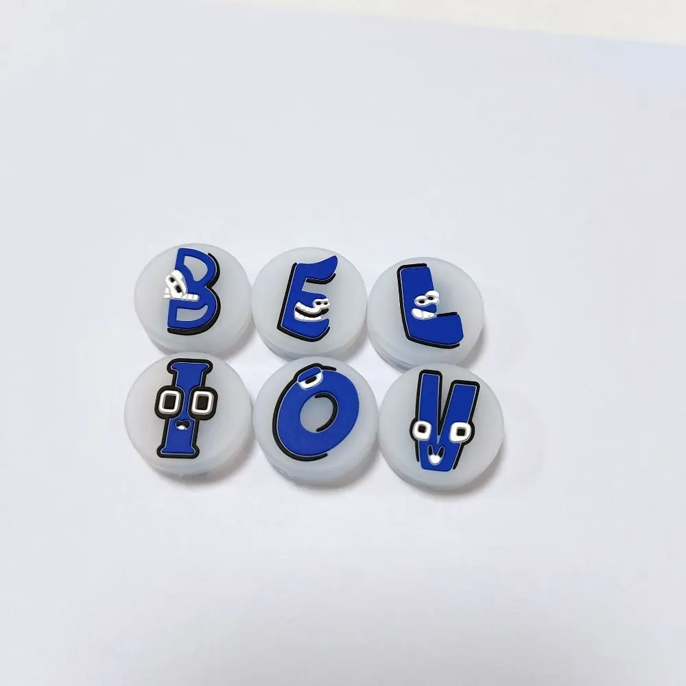 

26 English Letters Tennis Shockproof Absorber Silicone Shock Absorption Tennis Racquet Shock Absorber Animal Personality