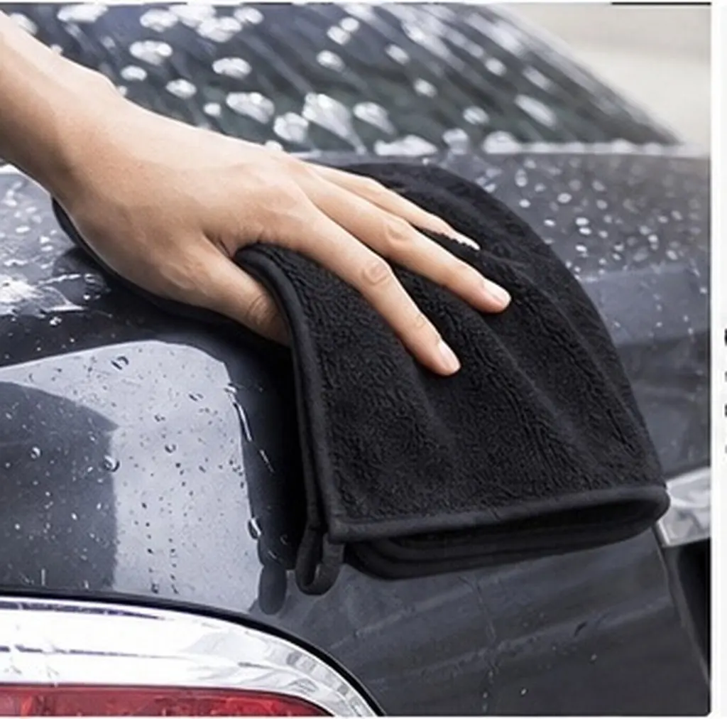 5Pcs Double-Sided Twisted Microfiber Car Drying Towels Highly Absorbent Scratch-Free Automotive Detailing Towel for Cars Trucks