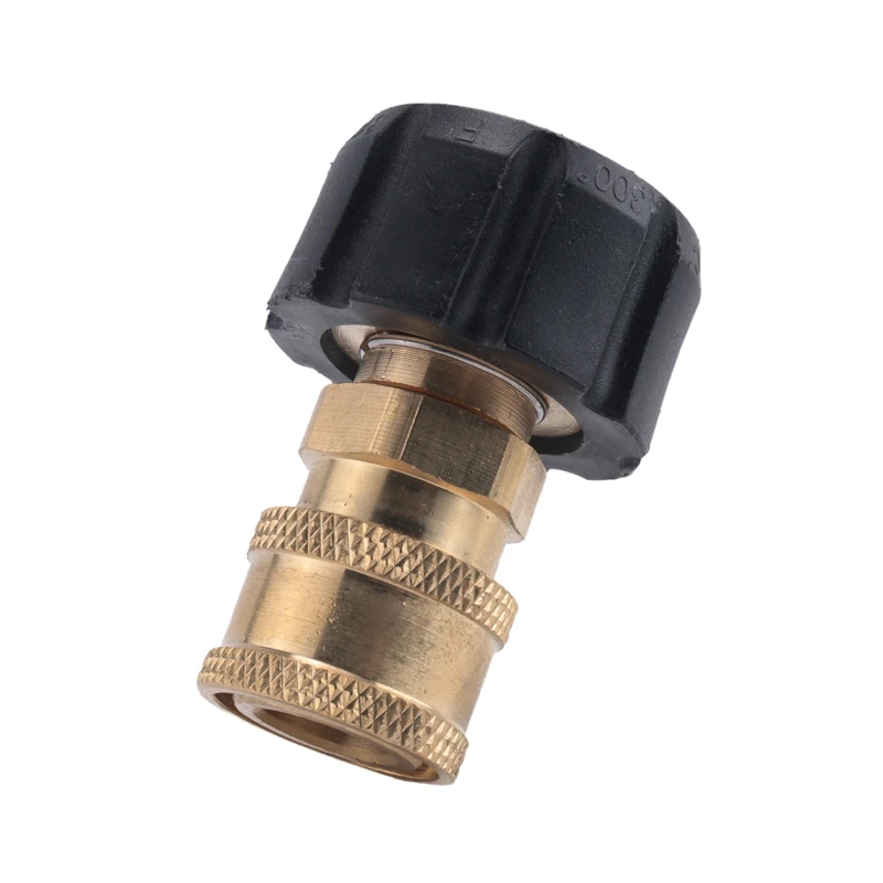 1 Piece 1/4 To M22 Quick Connector High Pressure Car Washer Quick Coupling Water Tube Adapter Joints