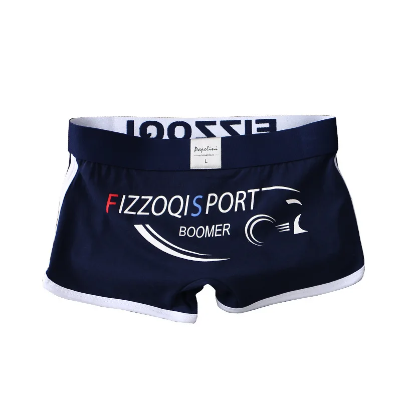 3PCS Underwear Men's Pure Cotton Boxers Young Student Pants Breathable and Sweat-absorbing Sexy Personalized Boxer Underwear Men