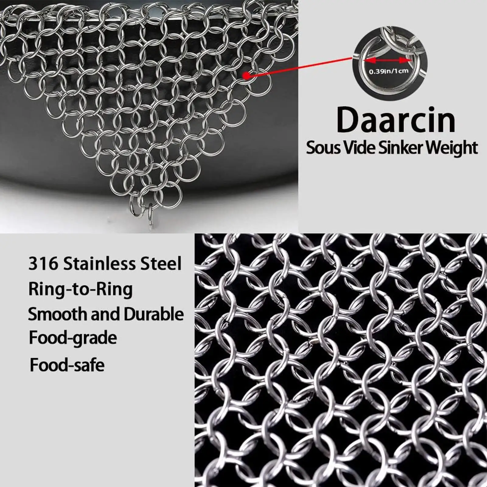 Sinker Weight Food Stainless Steel Mesh Net Evenly Maintain immersion Pressure cooker slow cooking machine accessories view 5