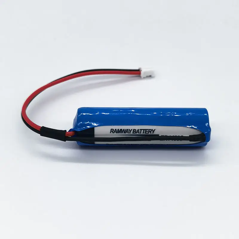 ER14505 3.6V primary lithium battery with XH2.54 plug added for wireless temperature sensor of water meter