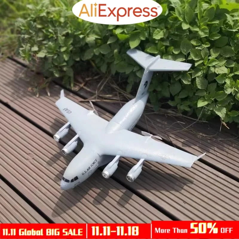 New Us C17 Epp Foam Aircraft Transport Remote Control Aircraft Glider Fixed Wing Children'S Remote Control Toy Boy Adult Gifts