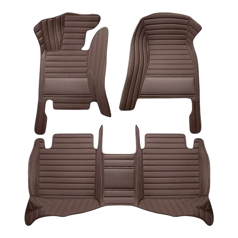 PU Leather Full Coverage Custom Car Floor Mats for Mercedes Benz SL R231 SLK SLC R172 R Class V251 Car Interior Accessories