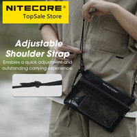 NITECORE SLB01 Waterproof Sling Bag Touch Screen Phone Shoulder Swim  500D PVC 2-in-1 Case For iphone Xiaomi Huawei Men Women