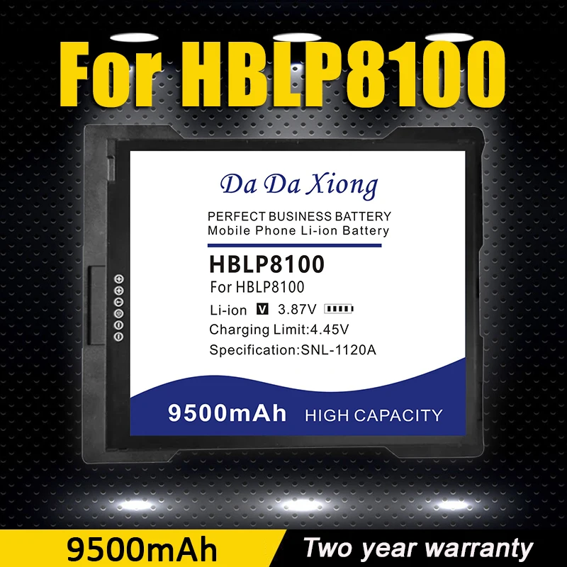 

НОВЫЙ аккумулятор DaDaXiong емкостью 9500 мАч для HBLP8100