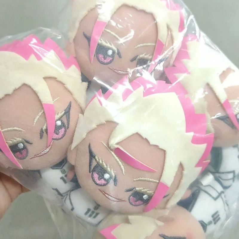 In Stock Bandai 10cm Blue Lock Hiori Isagi Yoichi Nagi Seishiro Mikage Dolls Fluffy Maumet Kawaii Pendants Puppet Keychain Gifts