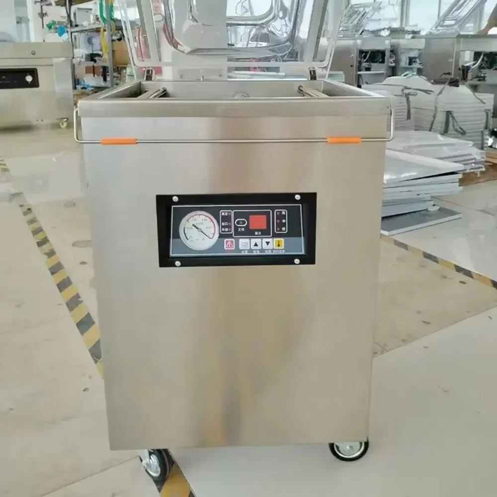 

DZ-400 Vacuum Machine Commercial Vacuum Packaging Machine Food Plastic Packaging Sealing Machine Factory