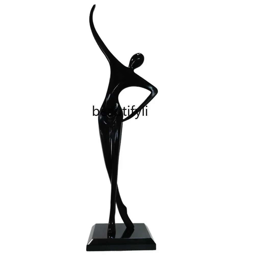 

Humanoid Art Sculpture Muse Ornament Light Luxury Living Room Creative Ornament Simple Floor