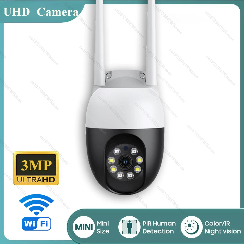 

Wifi PTZ Surveillance Camera IP CCTV Video Security Camera Ai Human Detect Auto Tracking Night Vision Cam Baby Monitor