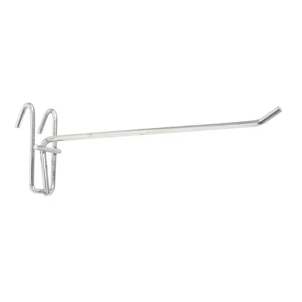 

10pcs 20cm Wire Grid Shelf Metal Hook Thicken l Hanger Strip Snack Food Holder Hook