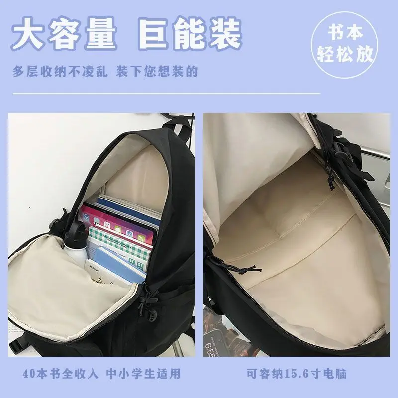 Arknights Cartoon Elementary Large Capacity Backpack Middle And School High Appearance Lightweight Burden-Reducing Double