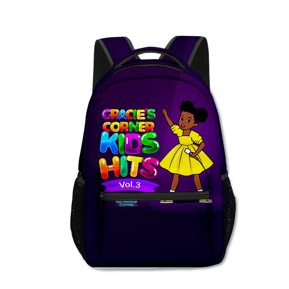 Harajuku Cool Youthful School Bags Unisex Gracies Corner Travel Bags 3D Print Oxford Waterproof Notebook Shoulder Backpacks