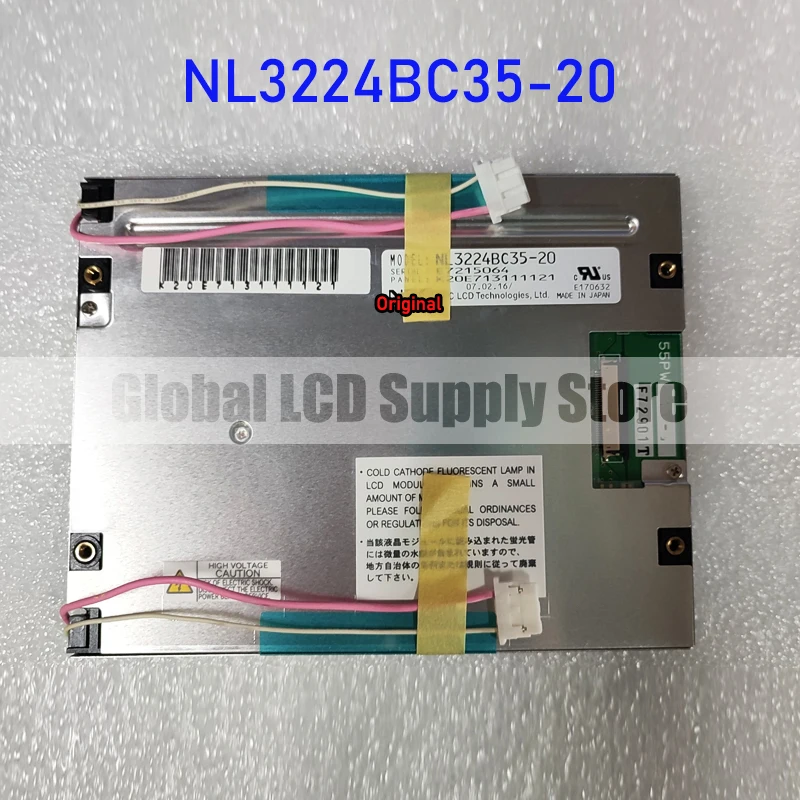 NL3224BC35-20 5.5 Inch LCD Display Screen Panel 33 Pins 320*240 Original for NEC Brand New and Fast Shipping 100% Tested