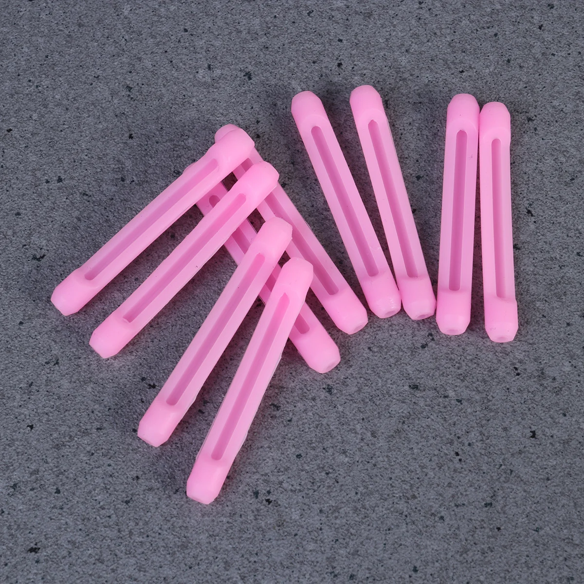 Anti Slip Glasses Tips Silicone Eyeglass Ear Hooks 55Mm Length 7Mm Outer Diameter 2.8Mm Aperture For Sports Running Riding