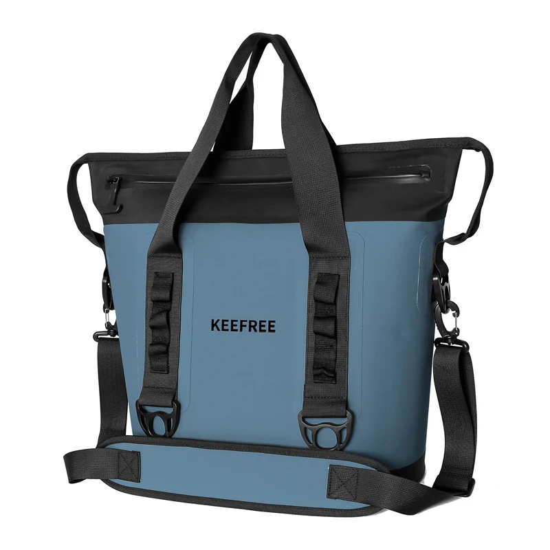 2026 Waterproof Cooler Bag Outdoor Large Capacity Picnic Camping Fishing Ice Bag Portable Thermal Insulation Cold TPU Picnic Bag