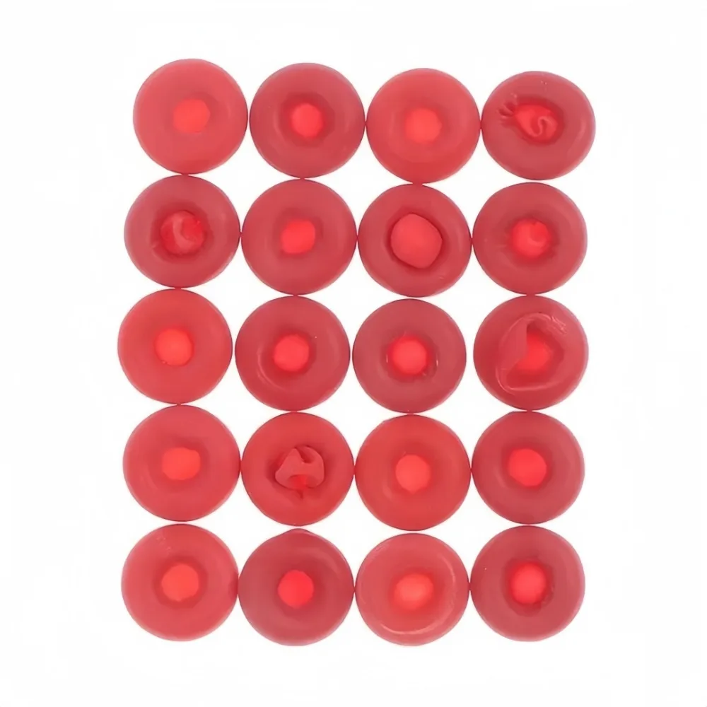 20pcs Leak Proof Sealing Needle Nose Rubber Sleeve Glass Rubber Protective Cap Rubber Sleeve Cover for Door Window Gluing Tools