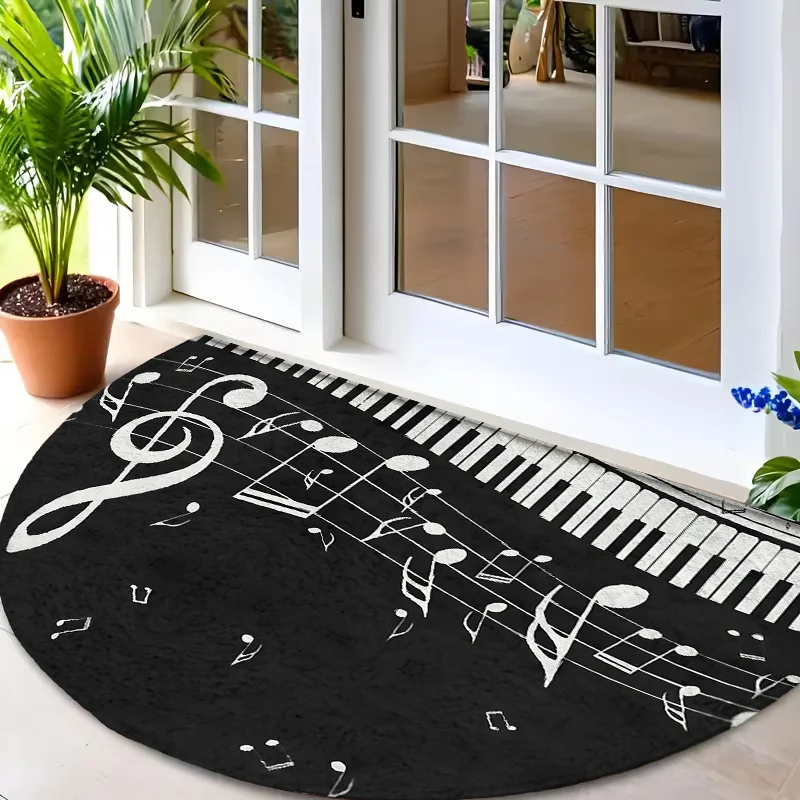 Paris Eiffel Tower Doormat Blue Sky Scenic Print Non Slip Entry Rug For Entryway Hallway And Travel Themed Home Decor