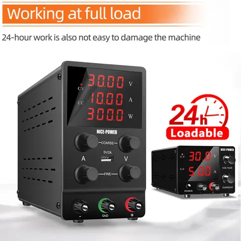 Unidade de fonte de alimentação de bancada de laboratório dc fonte de alimentação de laboratório ajustável fonte de alimentação de pc 30v 10a 60v 120v 20a 200v 400v envio rápido