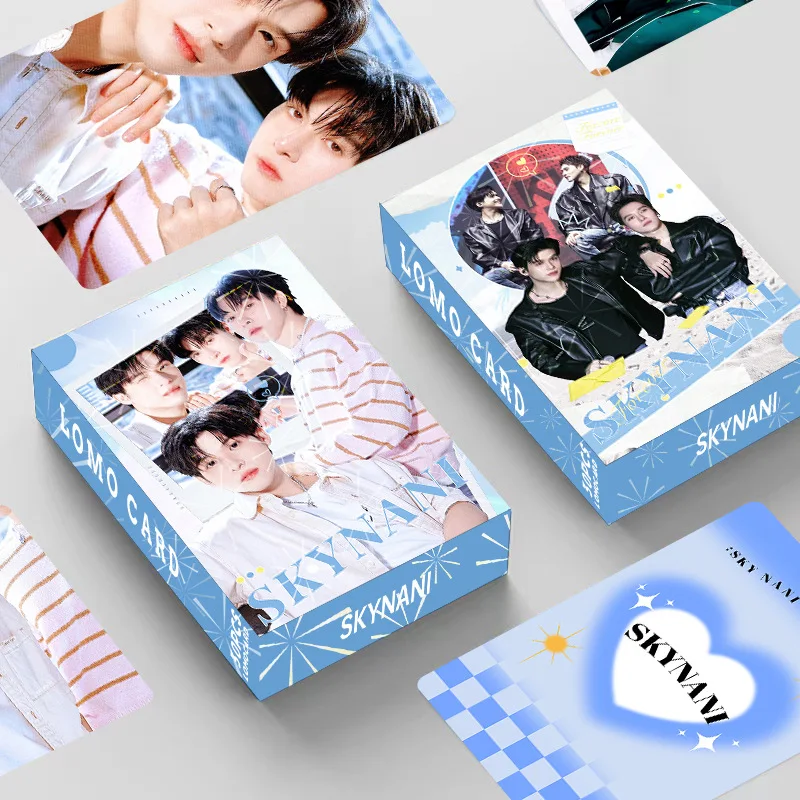 New In Stock SkyNani 30Pcs Double Sided LOMO Cards HD Photocards Collectible Fan Support Ins Style T-Pop Thai Gift Merch