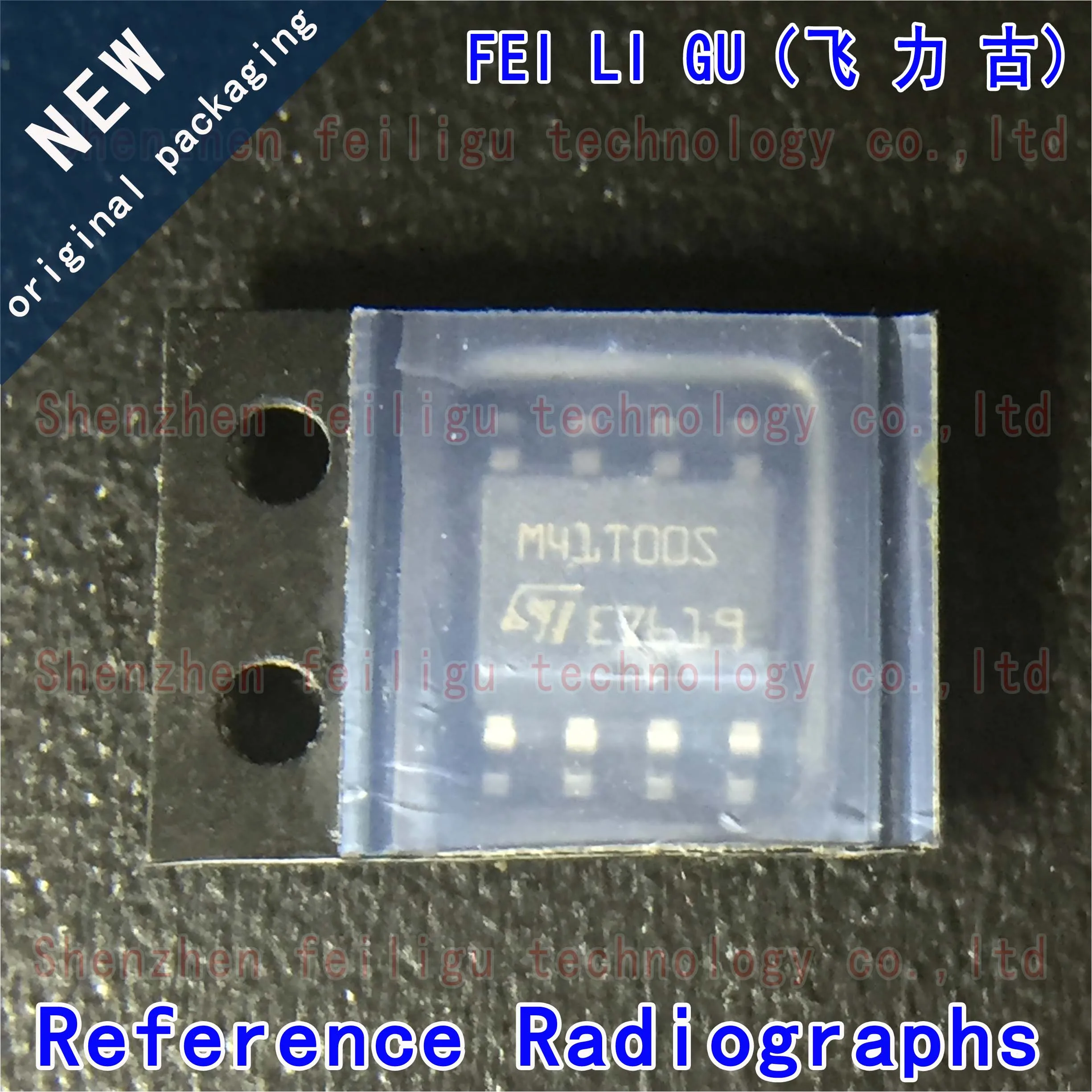 Relógio em tempo real RTC Chip, Pacote SOP8, M41T00SM6F, M41T00S, 100% original, novo, 1-30pcs