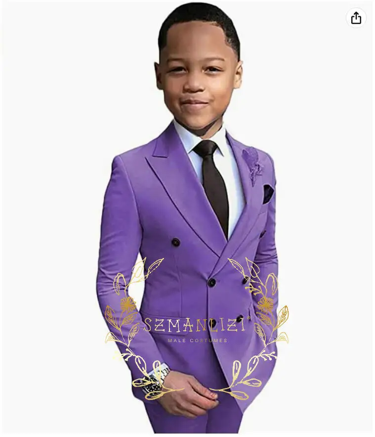 Boys Wedding Suit Kids Formal Blazer Clothing Set Gentleman Children Day Graduation Chorus Performance Dress Costume תחפושת בנים